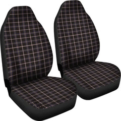 Navy Dress Blue Tartan Plaid Car Seat Cover