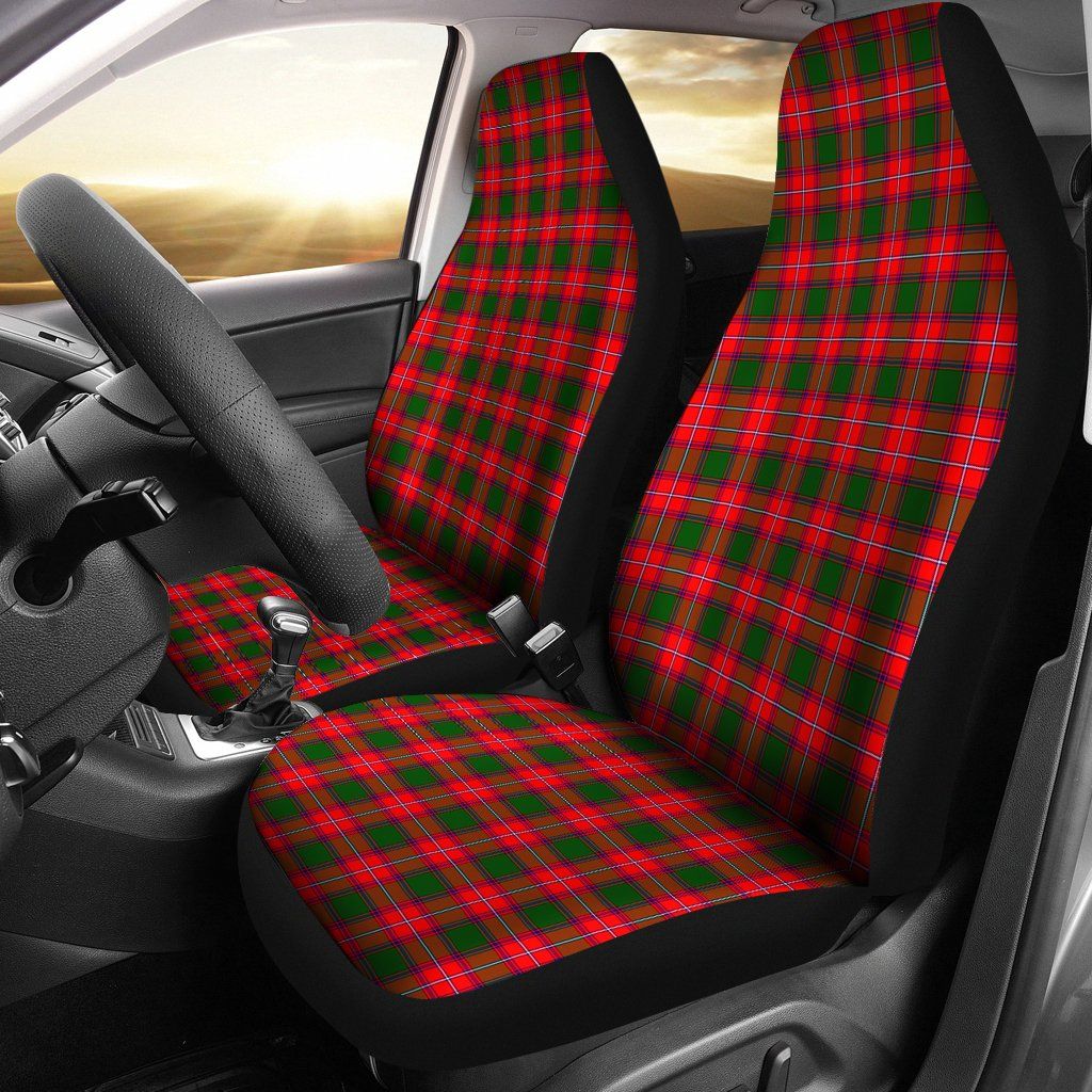 Rattray Modern Tartan Plaid Car Seat Cover