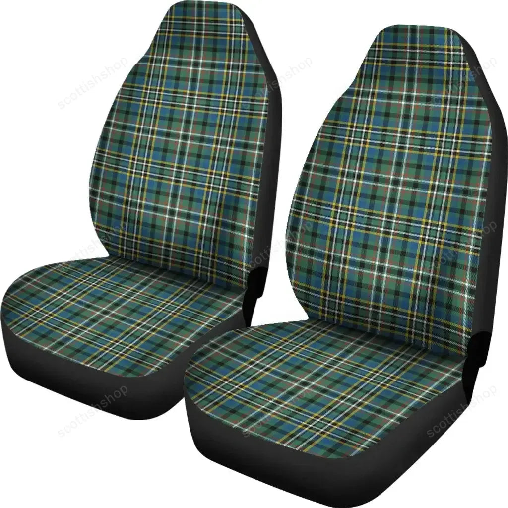 Scott Green Ancient Tartan Plaid Car Seat Cover