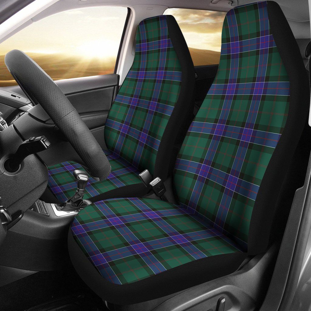 Sinclair Hunting Modern Tartan Plaid Car Seat Cover