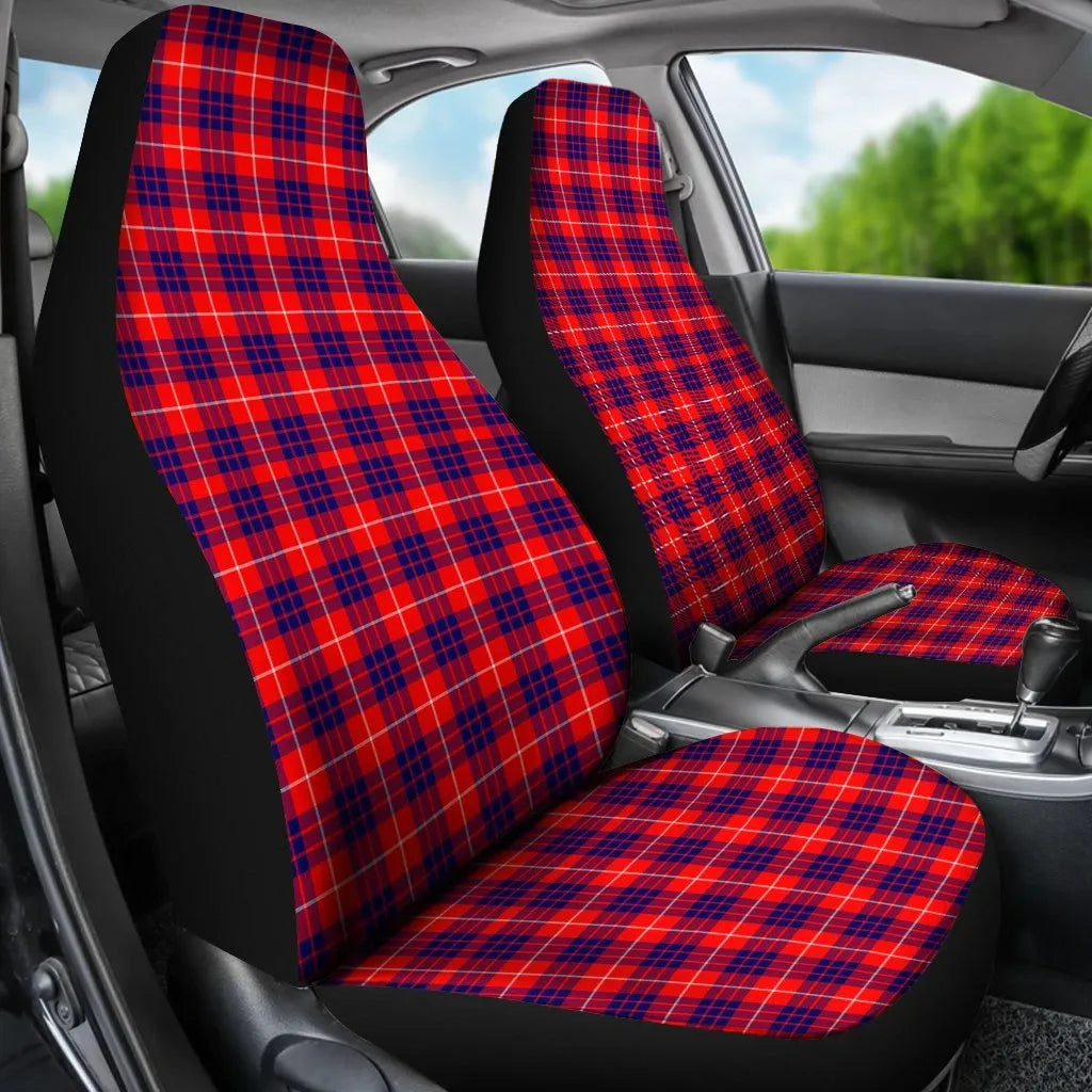 Hamilton Modern Tartan Plaid Car Seat Cover