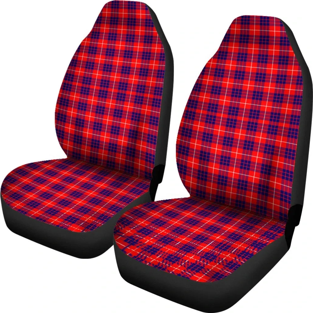 Hamilton Modern Tartan Plaid Car Seat Cover