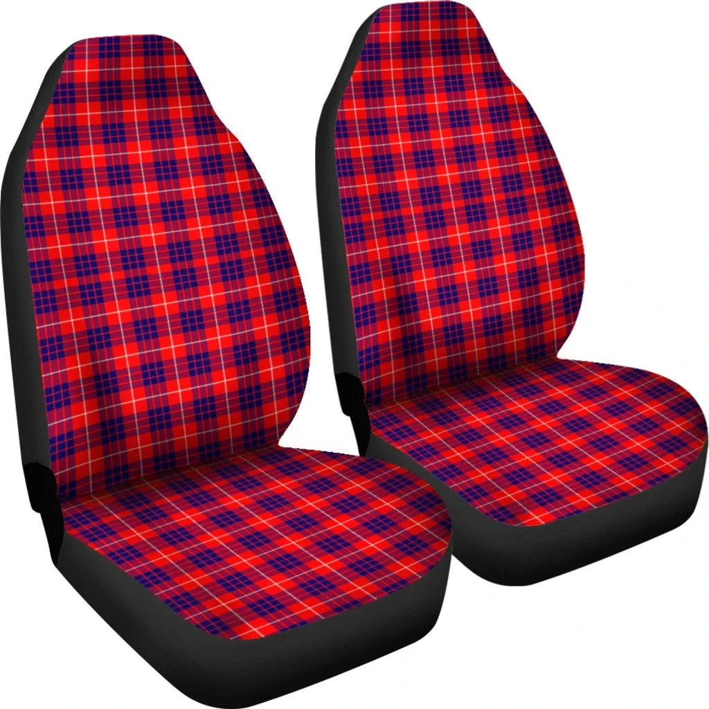 Hamilton Modern Tartan Plaid Car Seat Cover