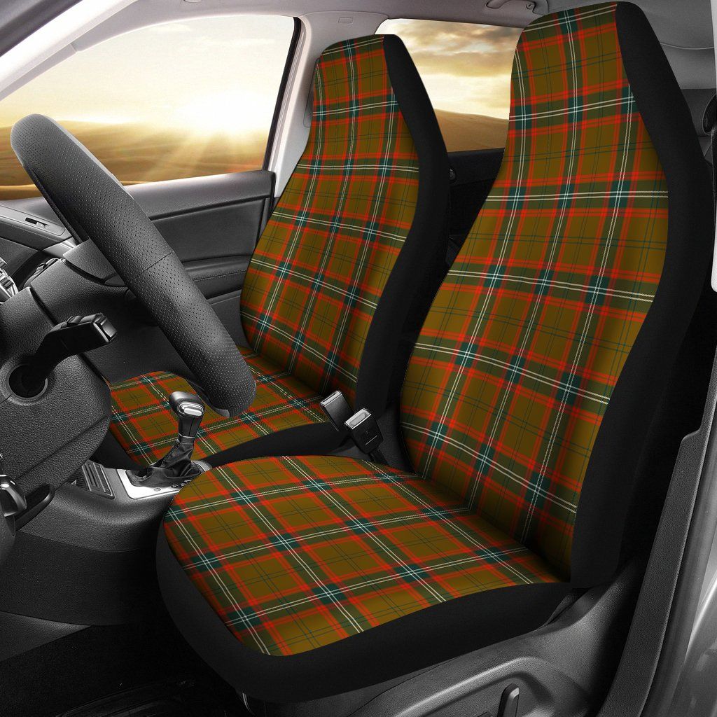 Seton Hunting Modern Tartan Plaid Car Seat Cover