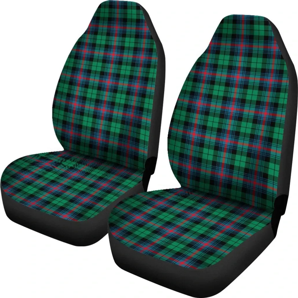 Urquhart Broad Red Ancient Tartan Plaid Car Seat Cover