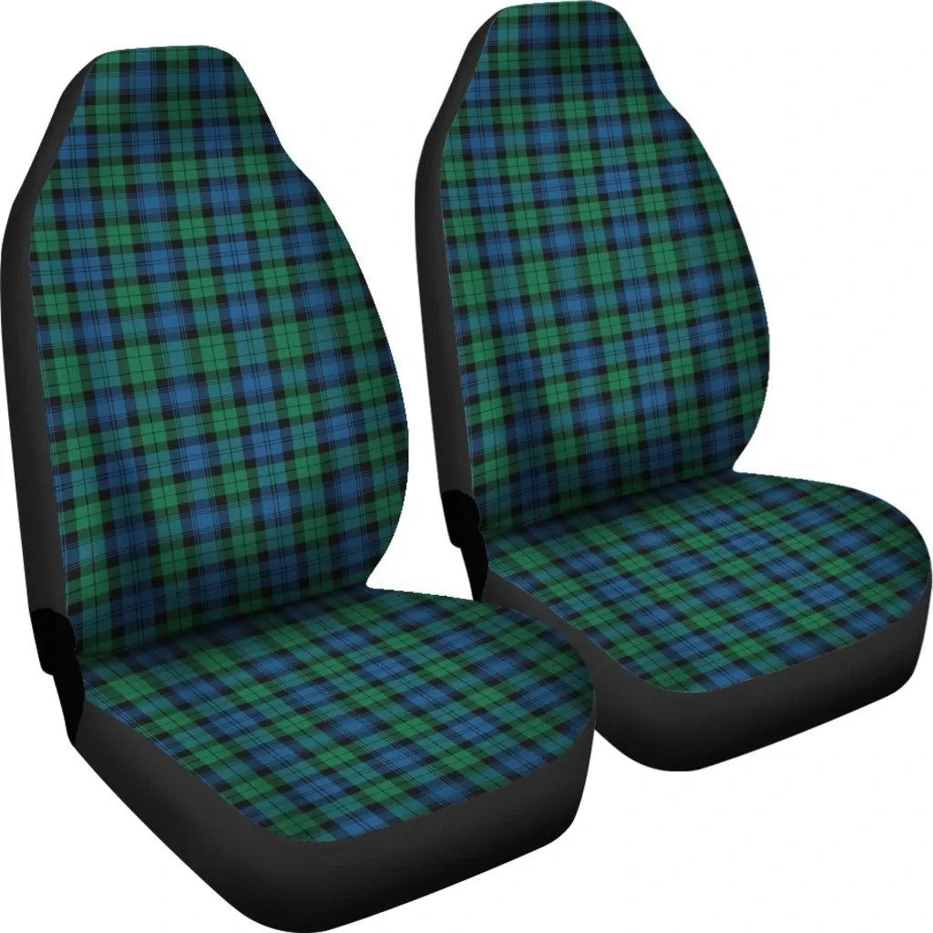 Blackwatch Ancient Tartan Plaid Car Seat Cover
