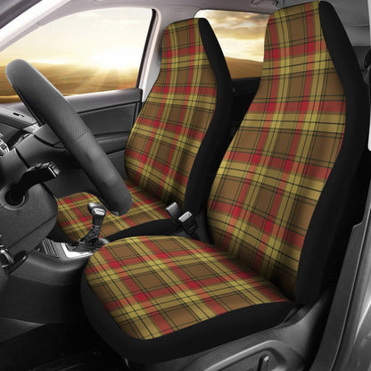Macmillan Old Weathered Tartan Plaid Car Seat Cover