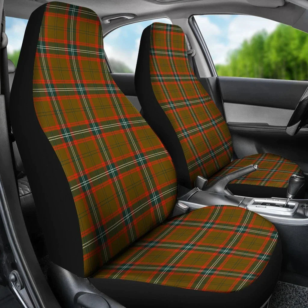 Seton Hunting Modern Tartan Plaid Car Seat Cover