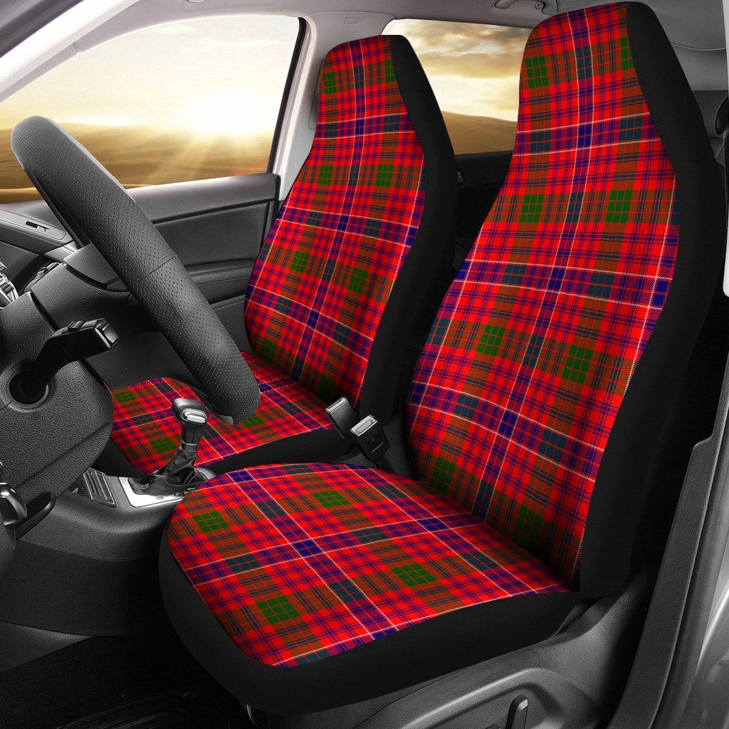 Macrae Modern Tartan Plaid Car Seat Cover