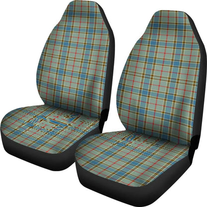 Balfour Blue Tartan Plaid Car Seat Cover