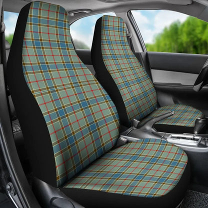 Balfour Blue Tartan Plaid Car Seat Cover