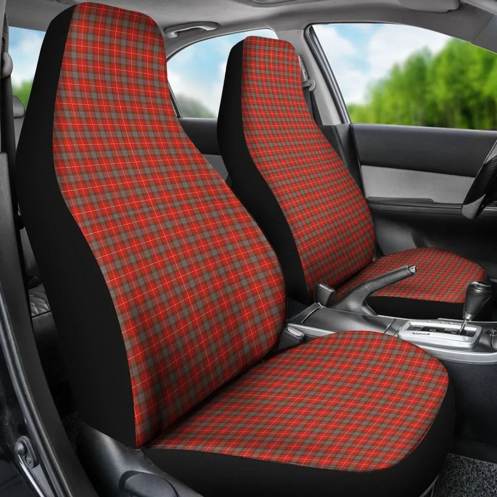 Fraser Weathered Tartan Plaid Car Seat Cover