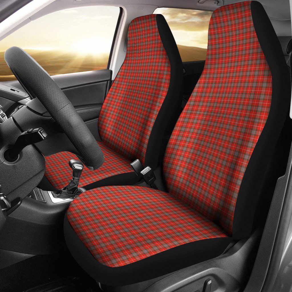 Fraser Weathered Tartan Plaid Car Seat Cover