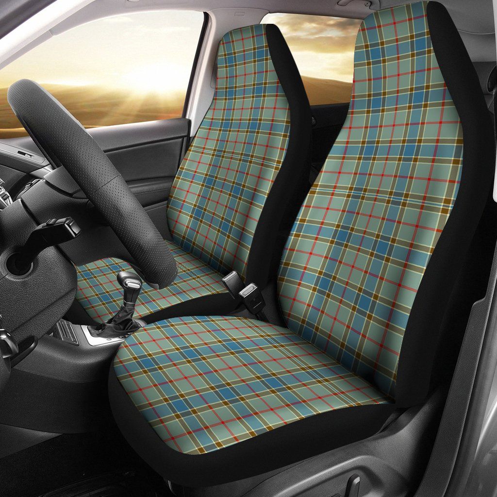 Balfour Blue Tartan Plaid Car Seat Cover