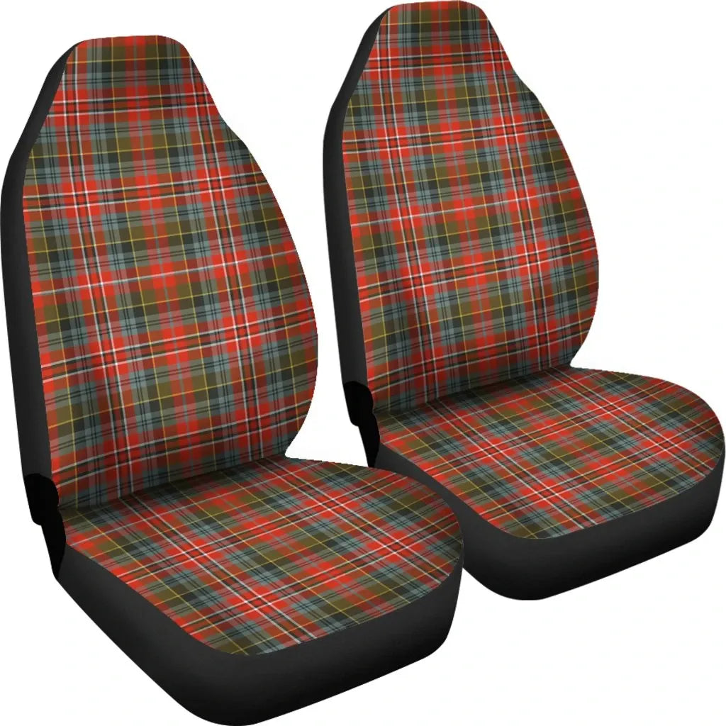 Macpherson Weathered Tartan Plaid Car Seat Cover