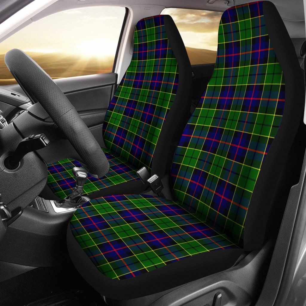 Forsyth Modern Tartan Plaid Car Seat Cover