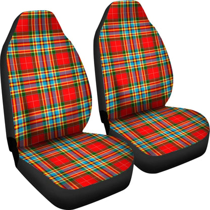 Chattan Tartan Plaid Car Seat Cover