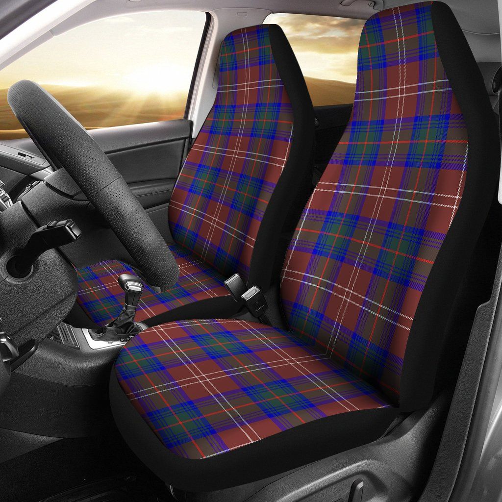 Chisholm Hunting Modern Tartan Plaid Car Seat Cover