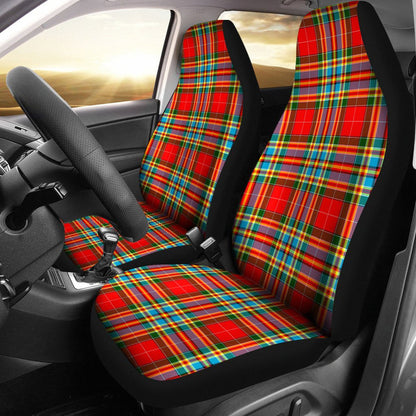 Chattan Tartan Plaid Car Seat Cover