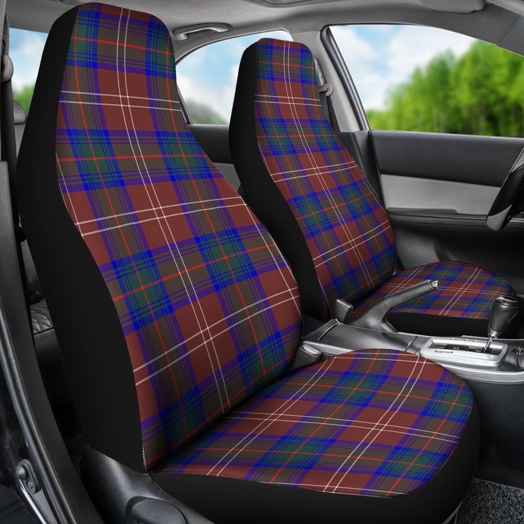 Chisholm Hunting Modern Tartan Plaid Car Seat Cover