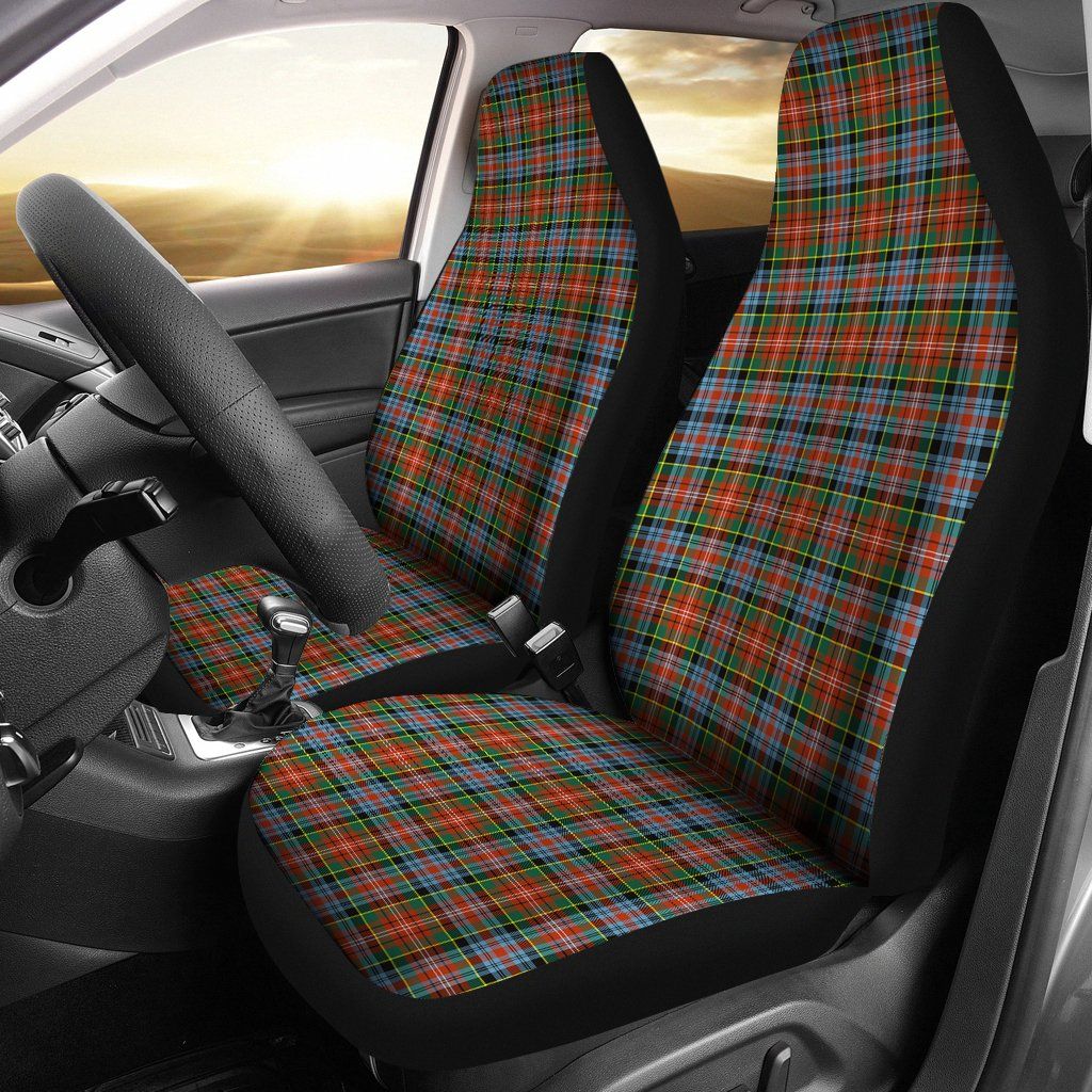 Caledonia Ancient Tartan Plaid Car Seat Cover