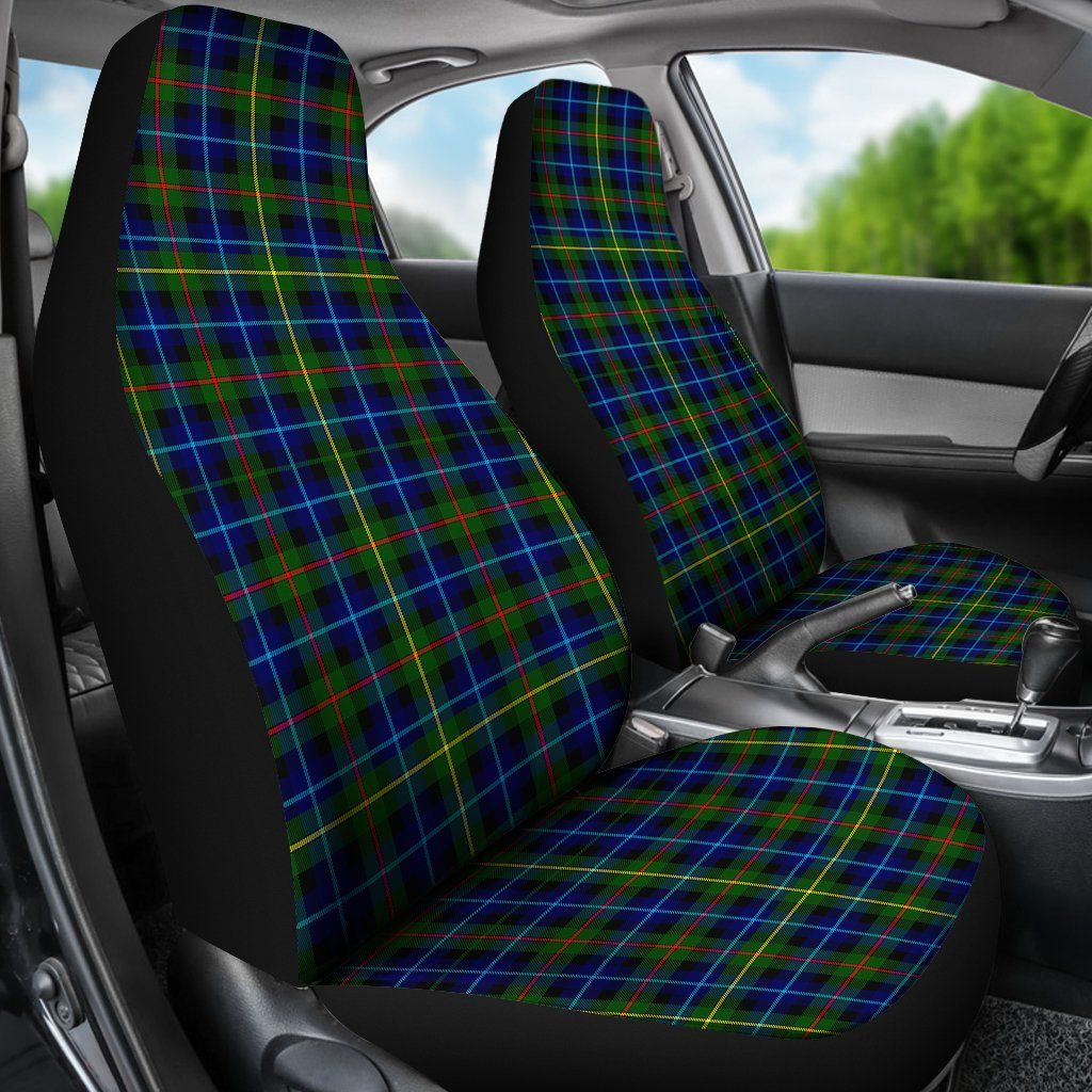 Smith Modern Tartan Plaid Car Seat Cover