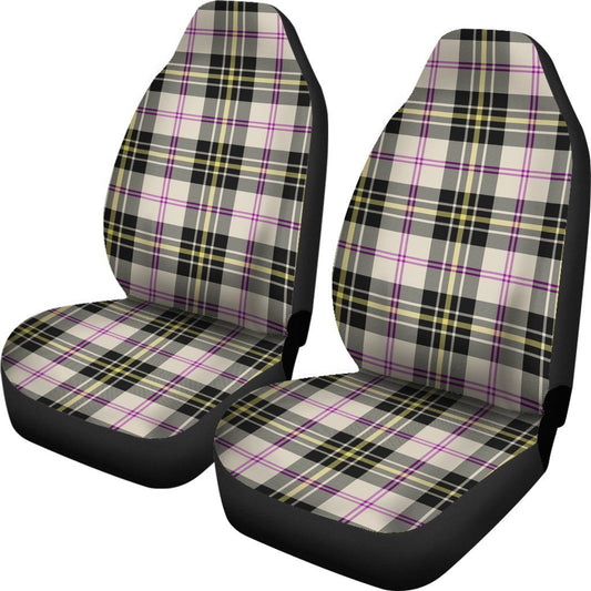 Macpherson Dress Ancient Tartan Plaid Car Seat Cover