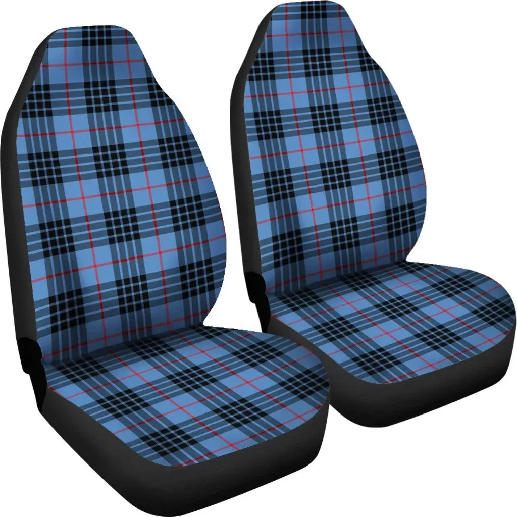 Mackay Blue Tartan Plaid Car Seat Cover
