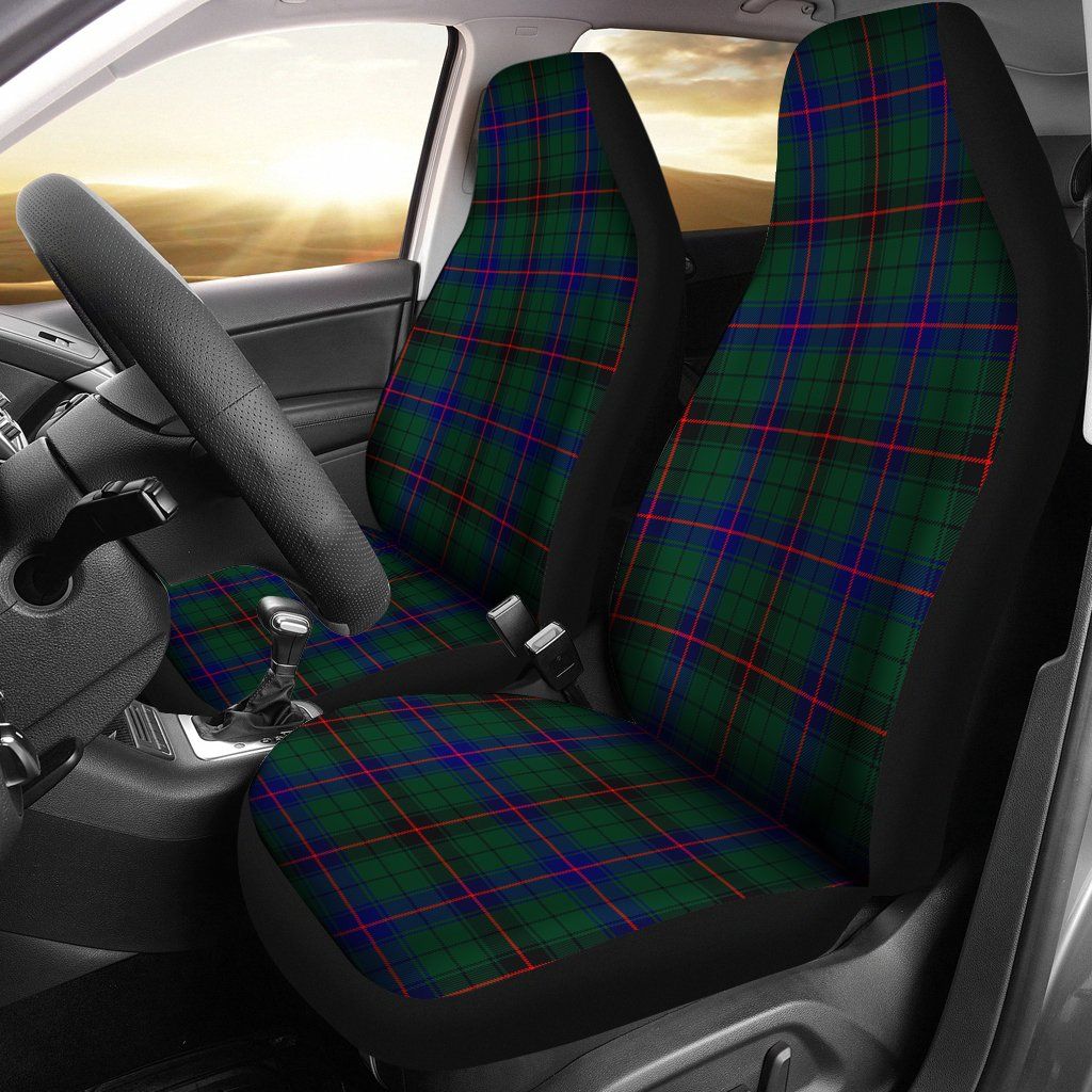 Davidson Modern Tartan Plaid Car Seat Cover