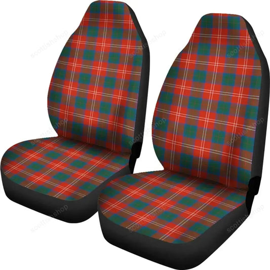 Chisholm Ancient Tartan Plaid Car Seat Cover