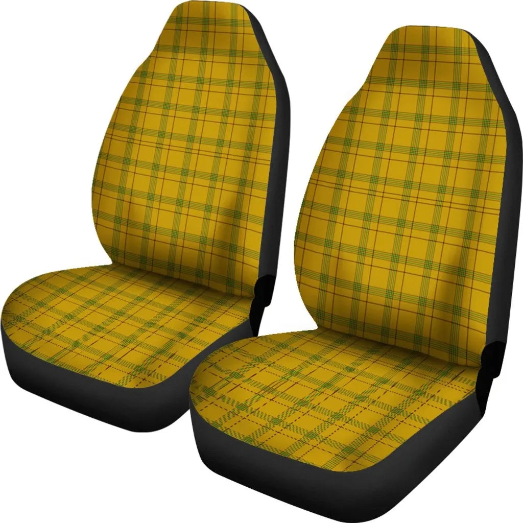 Houston Tartan Plaid Car Seat Cover