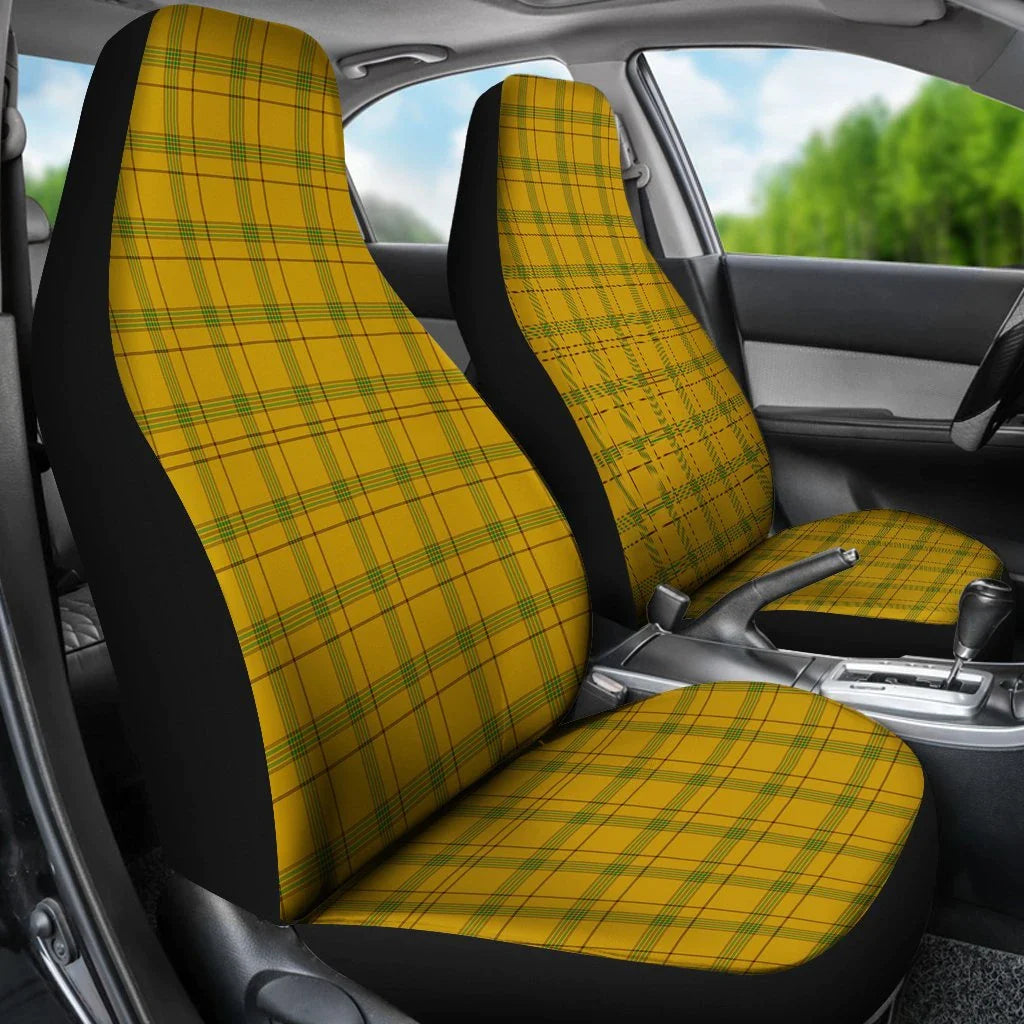 Houston Tartan Plaid Car Seat Cover