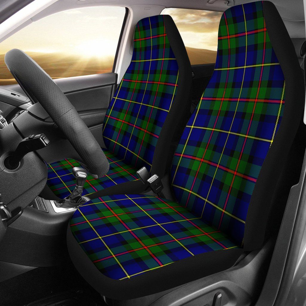 Macleod Of Harris Modern Tartan Plaid Car Seat Cover