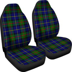 Macleod Of Harris Modern Tartan Plaid Car Seat Cover