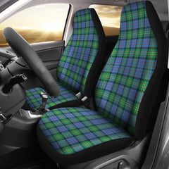 Bowie Ancient Tartan Plaid Car Seat Cover