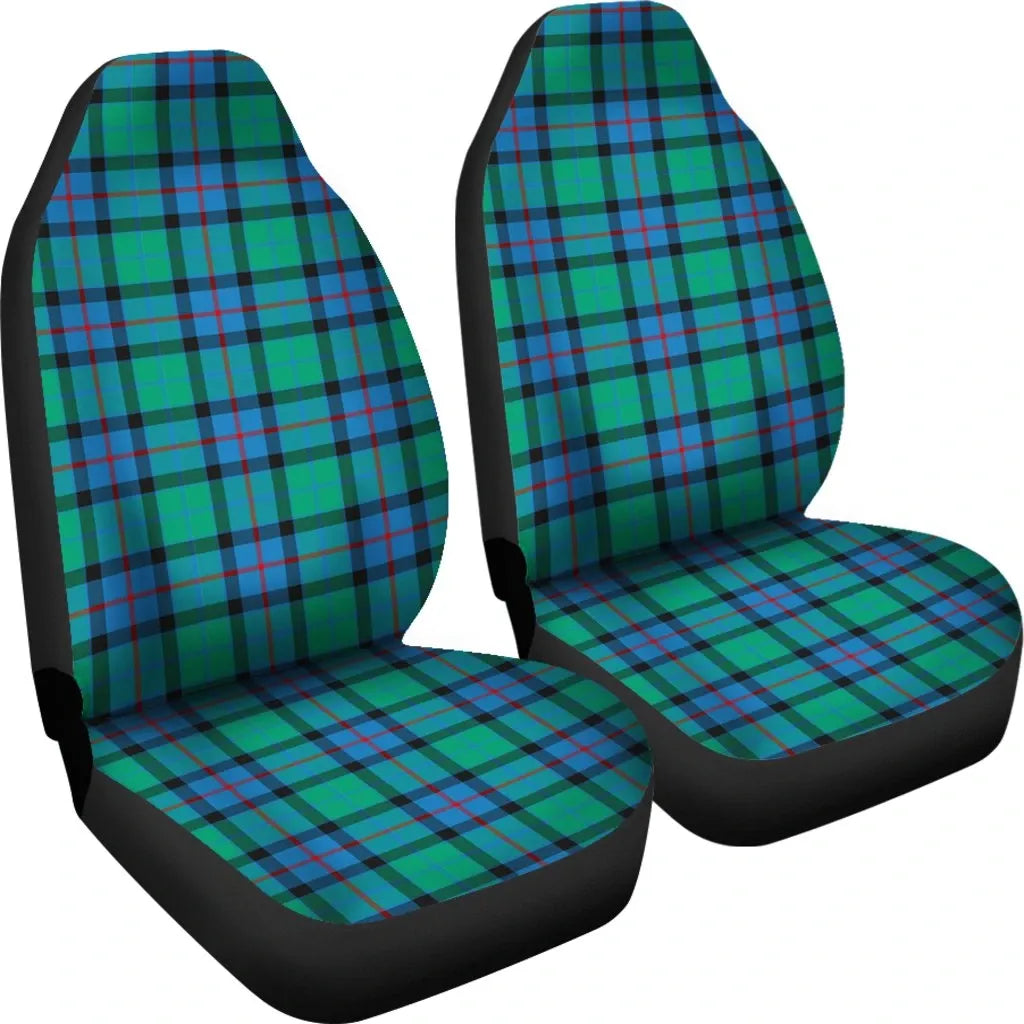 Flower Of Scotland Tartan Plaid Car Seat Cover
