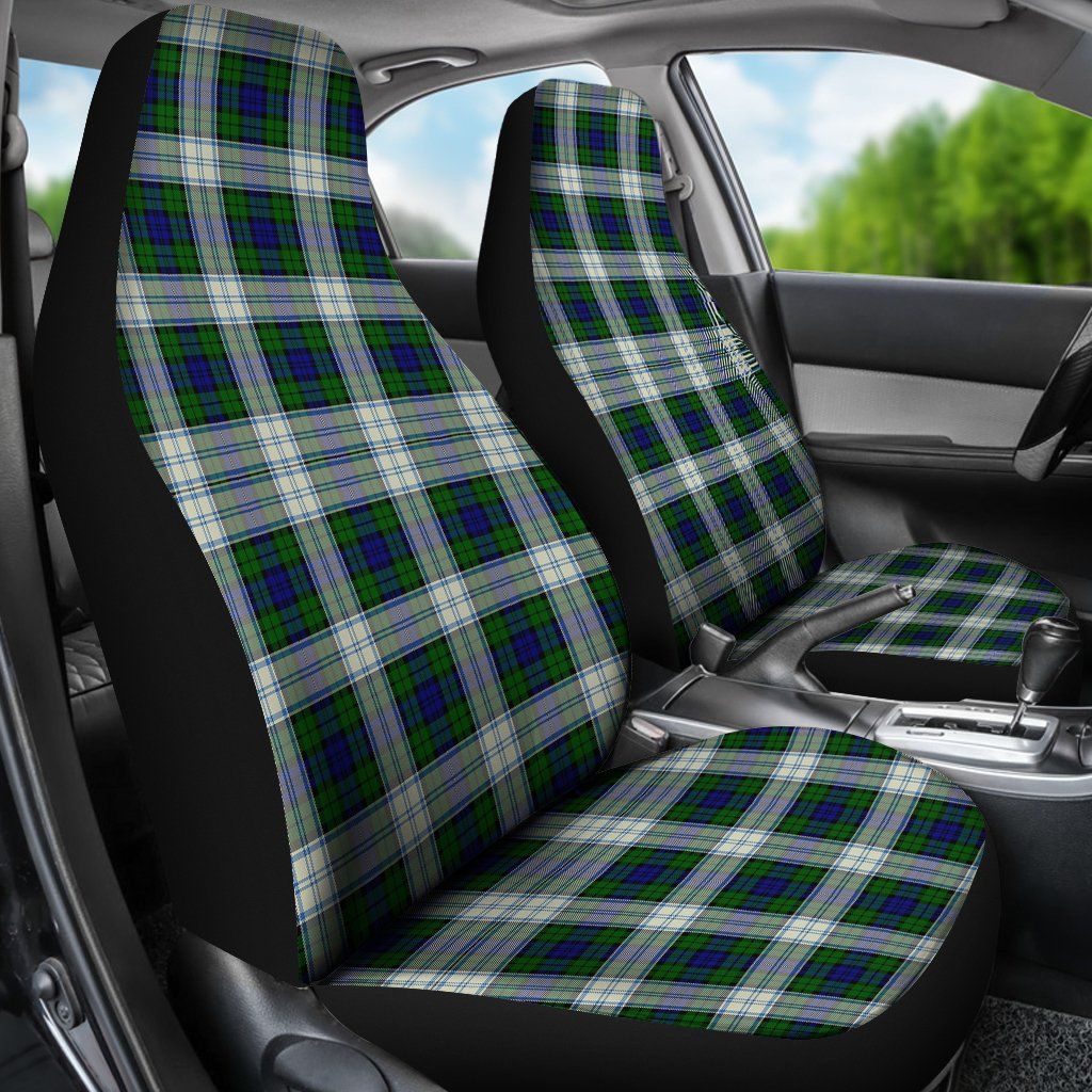 Blackwatch Dress Modern Tartan Plaid Car Seat Cover