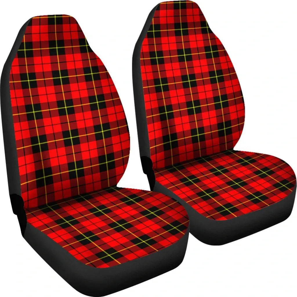 Wallace Hunting, Red Tartan Plaid Car Seat Cover