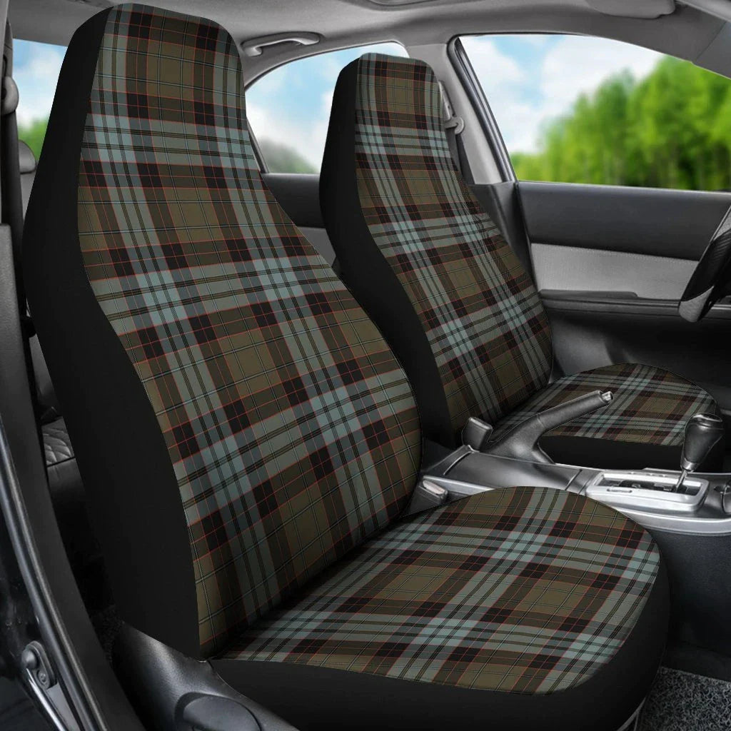 Stewart Old Weathered Tartan Plaid Car Seat Cover
