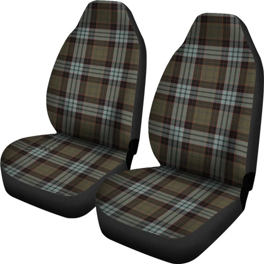 Stewart Old Weathered Tartan Plaid Car Seat Cover