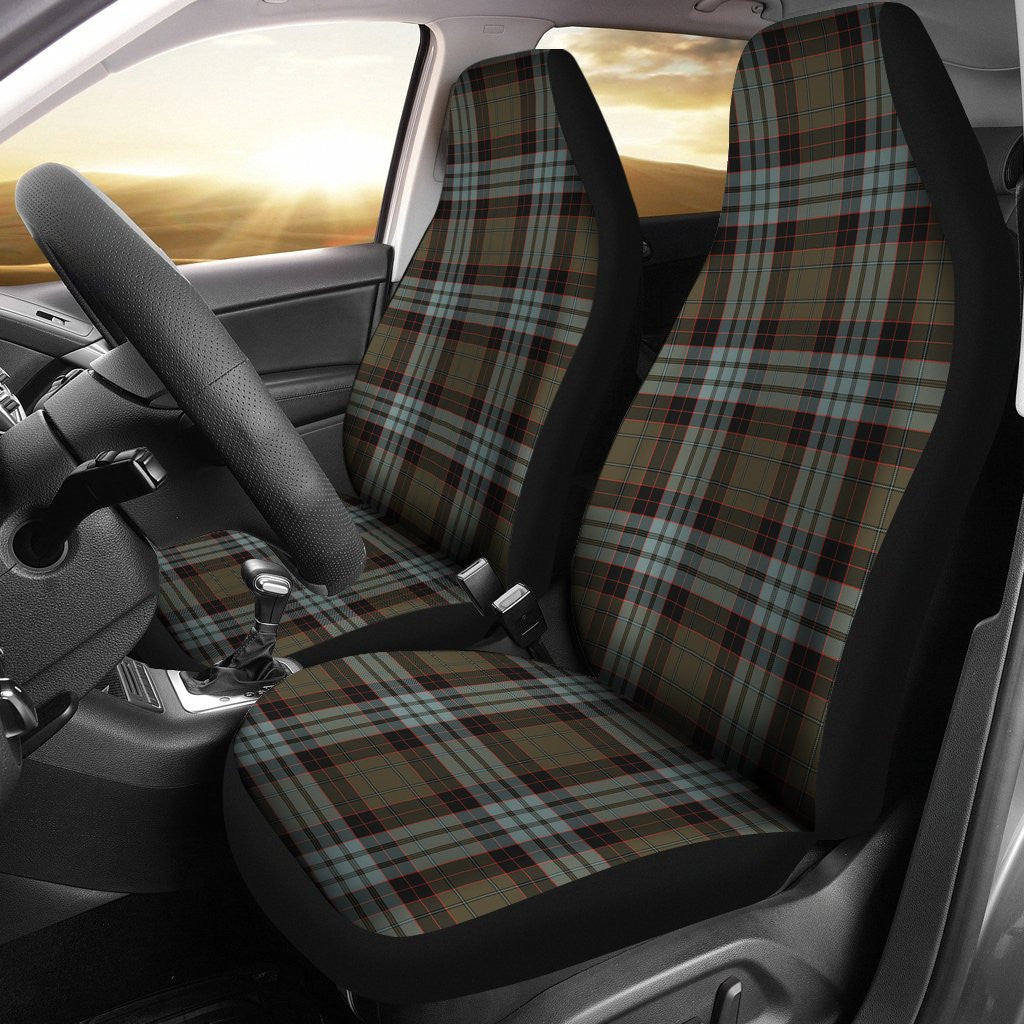 Stewart Old Weathered Tartan Plaid Car Seat Cover