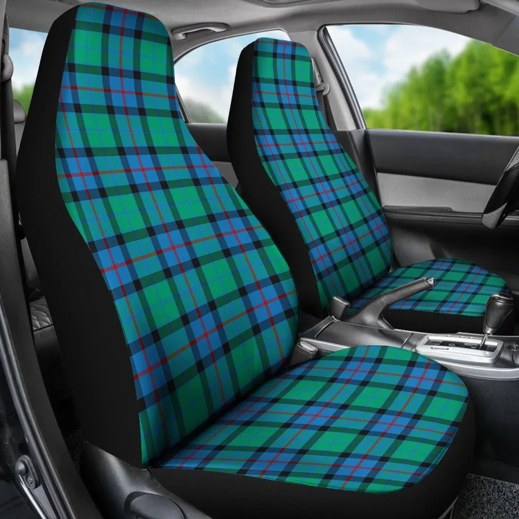 Flower Of Scotland Tartan Plaid Car Seat Cover