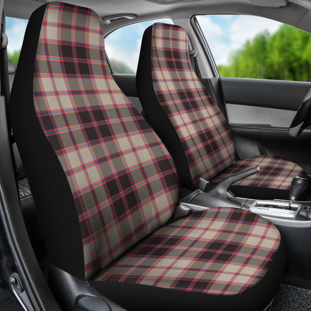 Macpherson Hunting Ancient Tartan Plaid Car Seat Cover