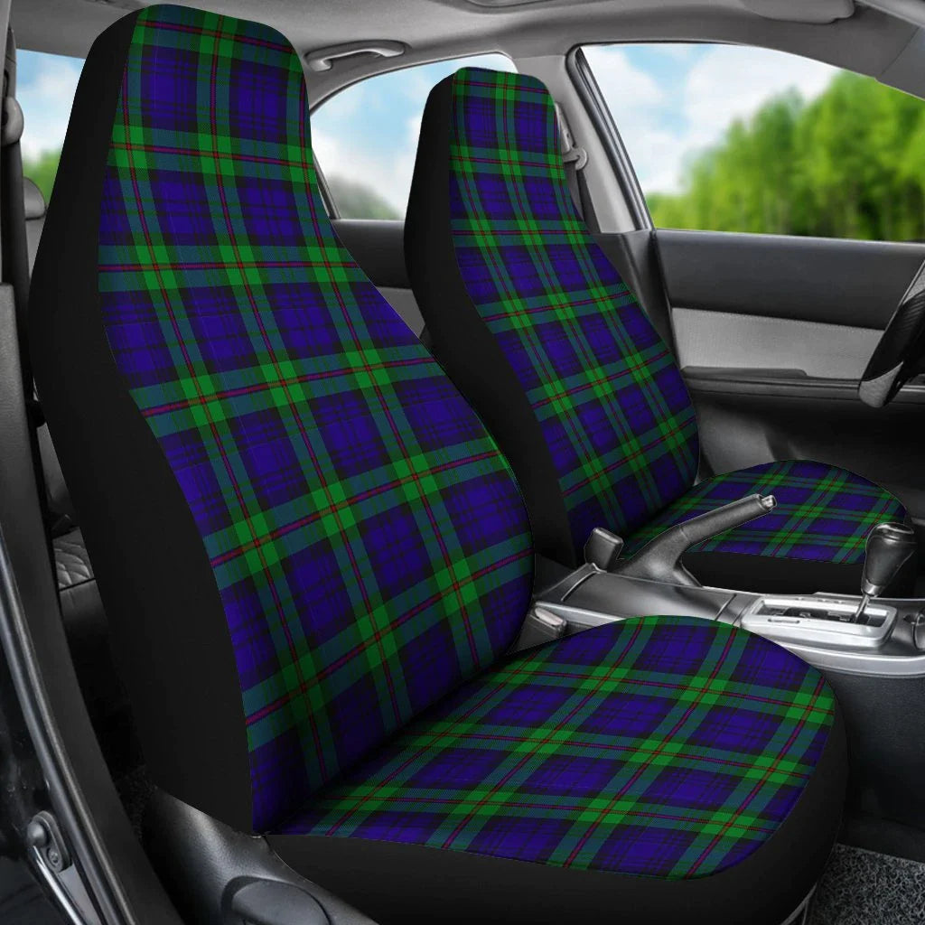 Mackinlay Modern Tartan Plaid Car Seat Cover