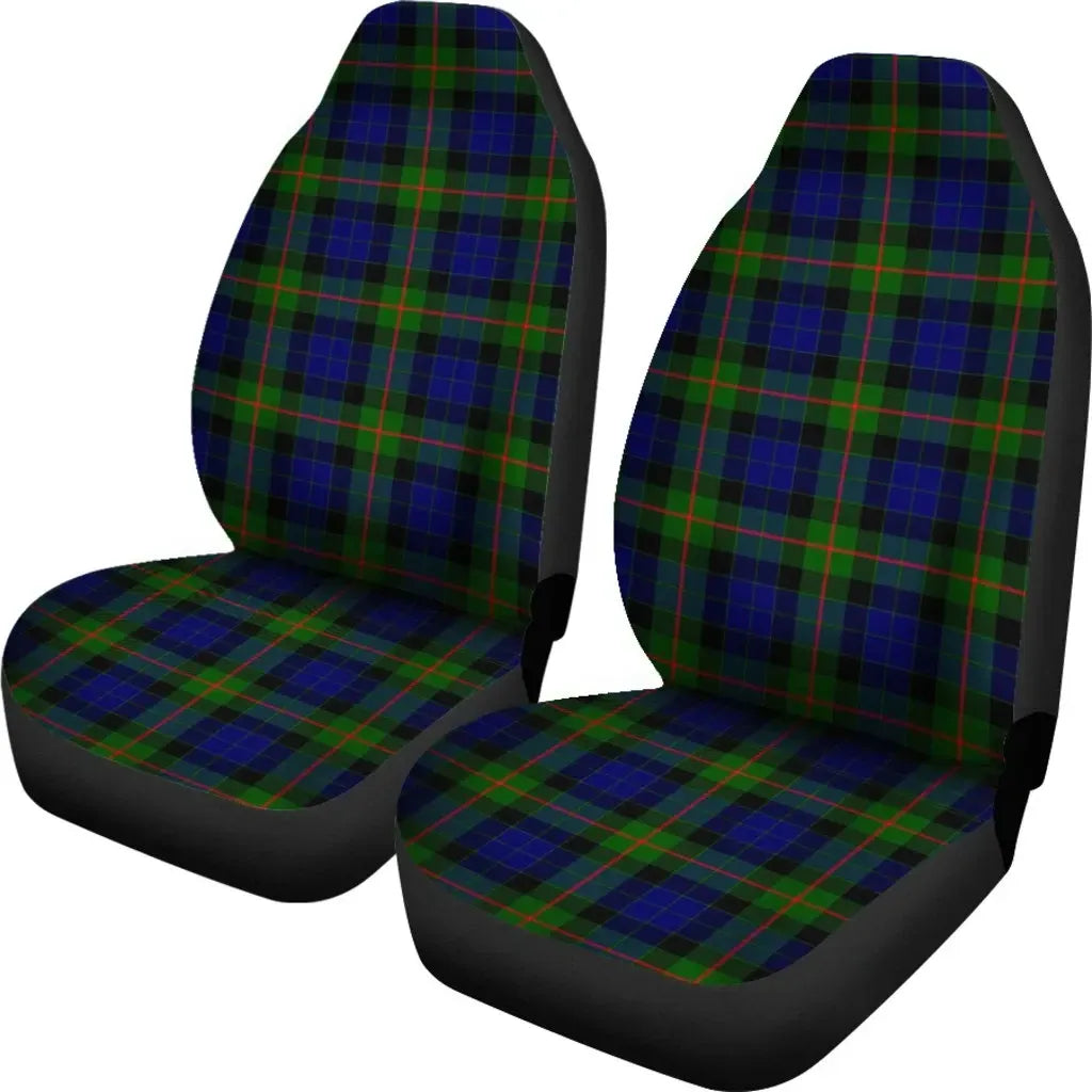 Gunn Modern Tartan Plaid Car Seat Cover