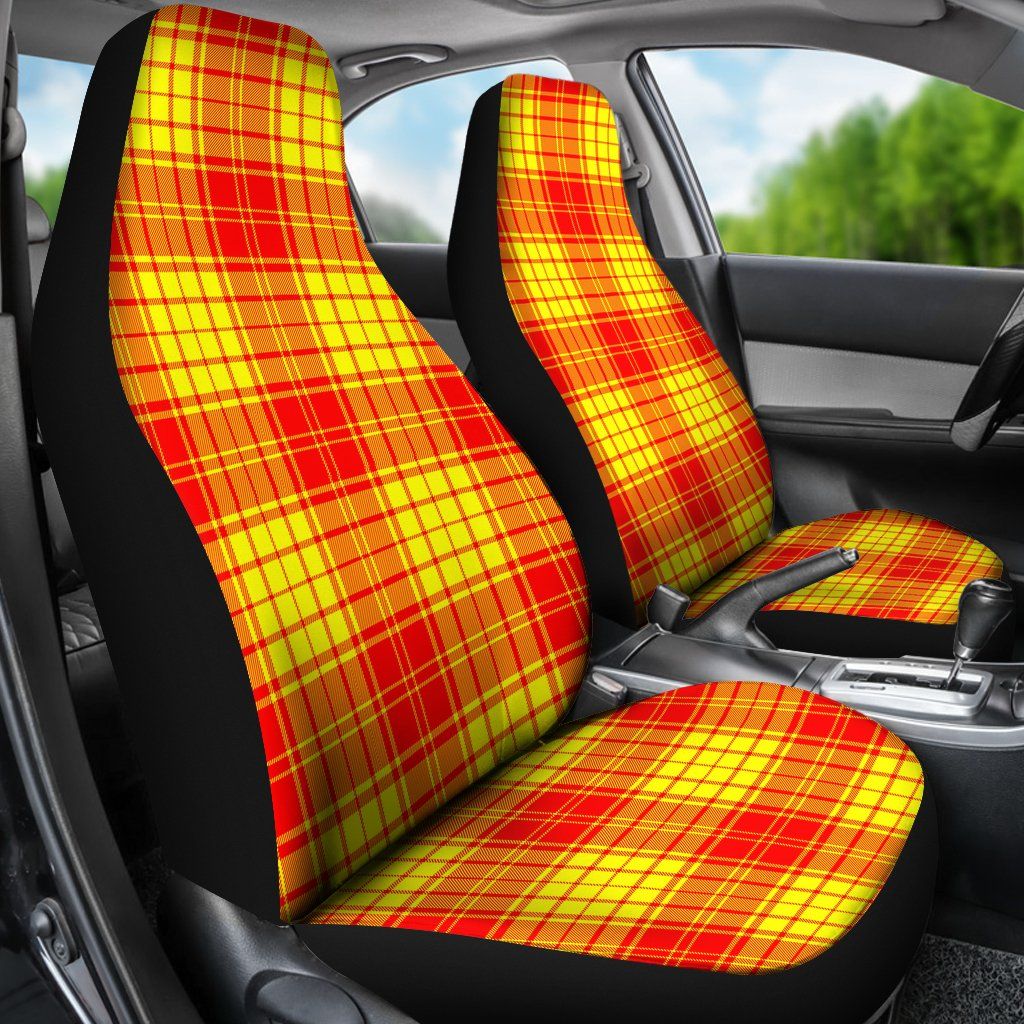 Macmillan Clan Tartan Plaid Car Seat Cover