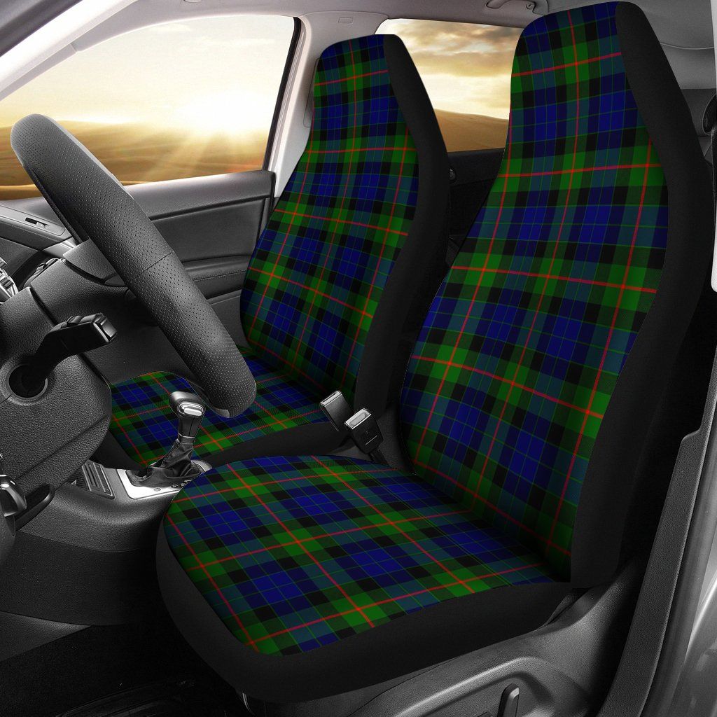 Gunn Modern Tartan Plaid Car Seat Cover