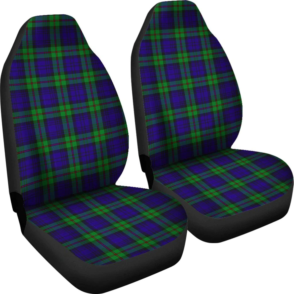 Mackinlay Modern Tartan Plaid Car Seat Cover