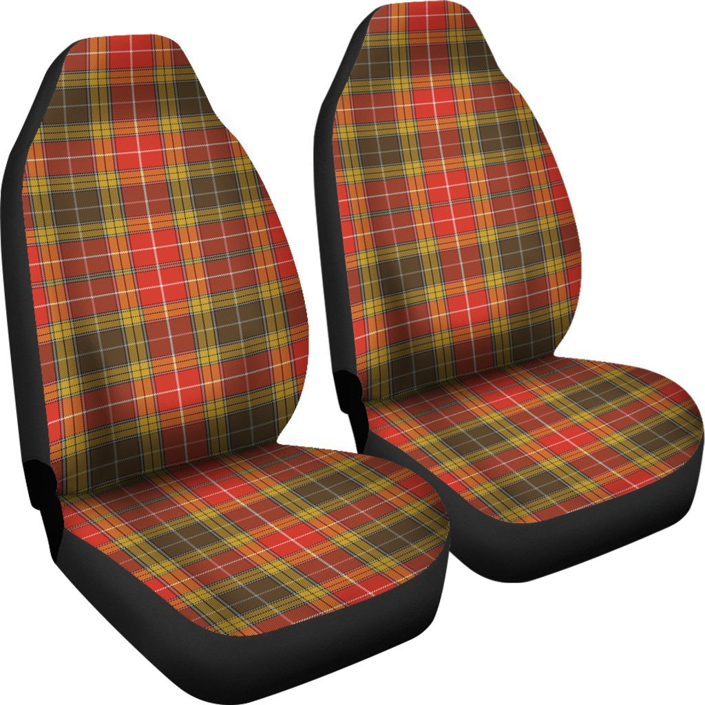 Buchanan Old Set Weathered Tartan Plaid Car Seat Cover