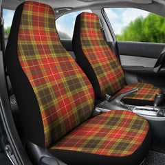 Buchanan Old Set Weathered Tartan Plaid Car Seat Cover